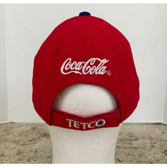 Melonwear Texas Rangers Coca-Cola Tetco Ball Cap Adult Adjustable Hook & Loop - Picture 4 of 8